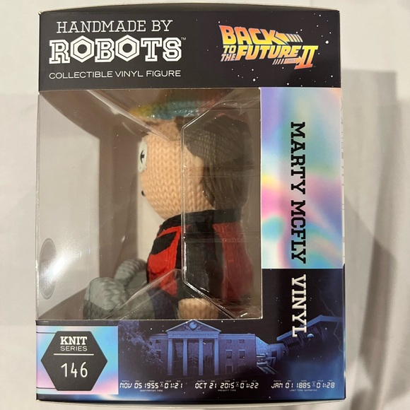 Handmade by Robots Back to the Future II Marty McFly Collectible Vinyl Figure - Picture 3 of 6